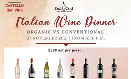 Italian Wine Dinner at DotCod Seafood Restaurant